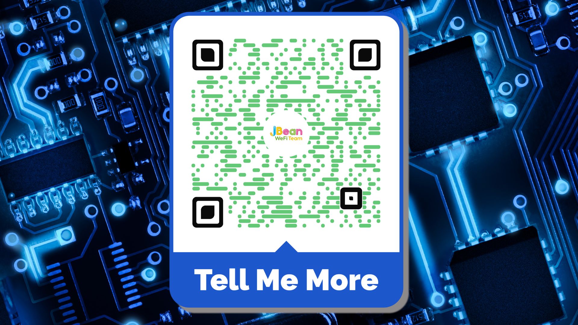 JBean Wefi Team Tell Me More QR Code